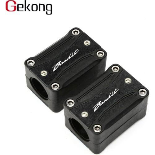 For SUZUKI Bandit 1250 250 400 650 GSF650 Bandit 1200 250 Motorcycle Engine Crash Bar Protection Bumper Decorative Guard Block