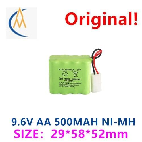 Factory sales 9.6V 500mah nickel cadmium rechargeable battery pack Huanqi 781 782 remote control tank No. 5 AA battery