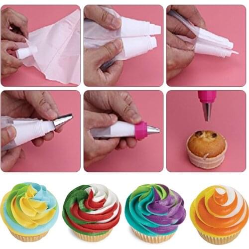 1pcs Silicone Glaze Bag Converter Adapter Cream Nozzle Connector Tube Cake Decoration Tool
