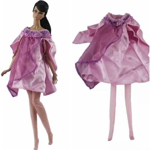 11.5" Doll Clothes Set Fashion Pantyhose Light Purple Dresses for Barbie Outfits Socks Ballet Gown Princess Vestidos 1/6 BJD Toy