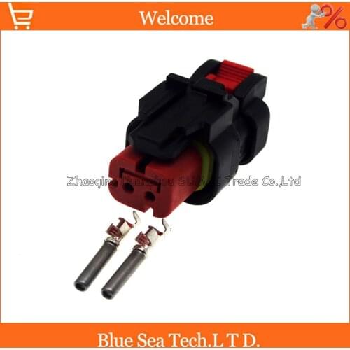 2 Pin Auto CAT320D Camshaft sensor plug connector for Excavator Carter E320 325 323 330 336D