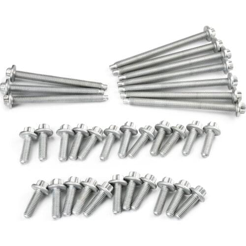 Auto Parts Oil Pan Bolt Set 11132210959 BACB12-U24004 HWK0003 For BMW X3 4 5 6 135i 325xi 328i xDrive 3.0L