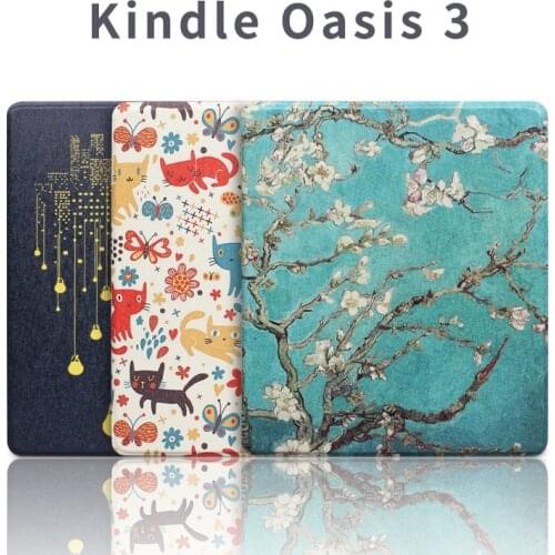 2020 Magnatic Case For Amazon All New Kindle Oasis 2/3 9th 10th Generation 2017 2019 Release Auto Sleep Wake Up Cover