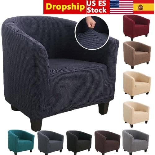 New Stretch Cover for Armchair Sofa Couch Living Room 1 Seat Sofa Slipcover Single Seater Furniture Couch Armchair Cover Elastic