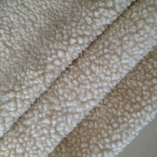 Selling synthetic cashmere lambs wool clothing fabric faux cashmere fabric / factory outlets/ free shipping