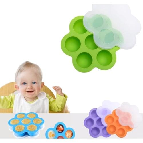 Baby Food Container Infant Fruit Breast Milk Storage Box Freezer Tray Crisper Baby Food Container Storage