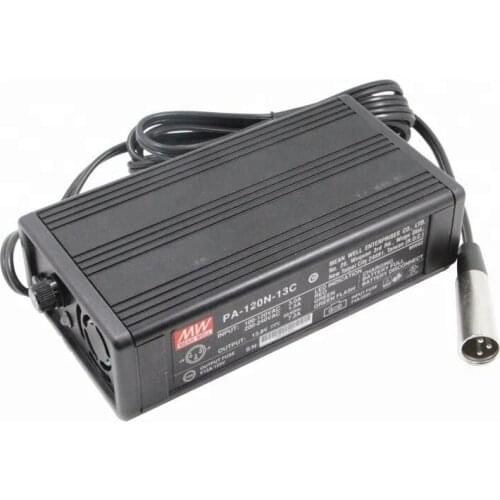 MEAN WELL PB-120 Series 13.8V 7.2A/27.6V 4.3A/55.2V 2.2A 120W Portable Green Single Output Power Supply Or Battery Power