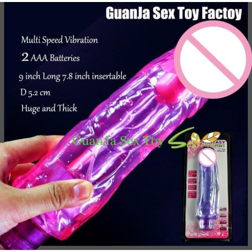 Multi speed Vibrating or not 7-10 inch Long insertable Big Dildo Vibrator Dick Dong Penis sex toy sex products for woman