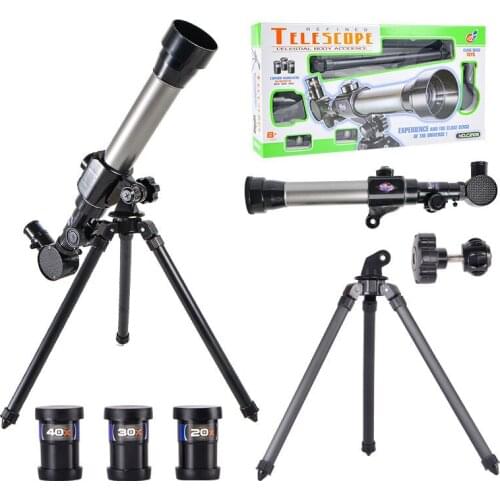 Outdoor Monocular Space Astronomical Telescope With Portable Tripod Spotting Scope Telescope Children Kids Educational Gift Toy