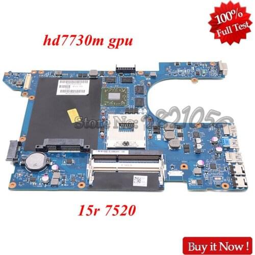NOKOTION 4P57C 04P57C CN-04P57C QCL00 LA-8241P For Dell Inspiron 15R 7520 Laptop Motherboard DDR3 HD7730M GPU