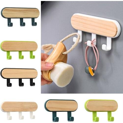 Hat Scarf Storage Organizer Wood Key Holder Strong Magnetic Key Ring Rack Phone Hooks Clerk Housekeeper Wall Mounted Hangers