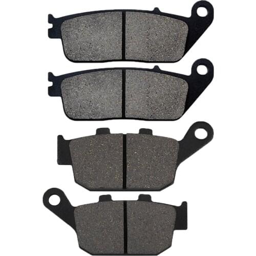 Yerbay Motorcycle Parts Front and Rear Brake Pads For Honda VT 250 FL Spada Castel VT250 1988 1989 1990