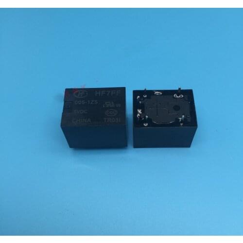HF7FF-5VDC-1ZS JZC-7FF-005-1ZS 5pin 10A 250VAC relays