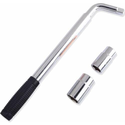 Heavy Duty Telescoping Lug Wrench Spanner Lug Wheel Wrench Extendable Car Wheel Brace Nut Wrench Sockets Car Repair Tools