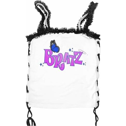 Y2k streetwear top cute tops y2k fashion gothic top y2k tops y2k accessories harajuku fashion vintage top y2k Tank Tops