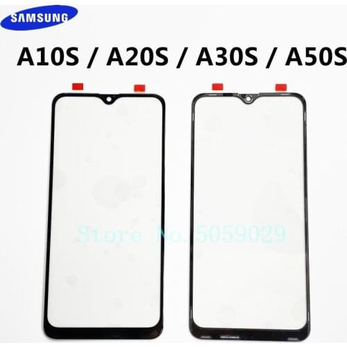 For Samsung Galaxy A10S A107 A20S A207 A30S A307 A50S A507 LCD Display Outer Touch Panel Screen Glass Replacement Front Lens