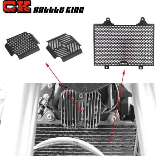 For BMW G310R G310GS G 310 R G 310 GS 310GS/310R Motorbike Radiator Guard Cover Charger Protector