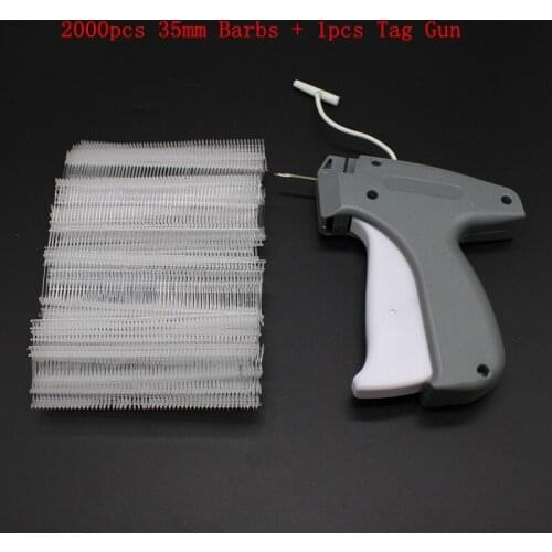 New Arrival Garment Price Label Tag Gun with 1000pcs 39mm Barbs + 1pcs Needle Price Labeller Machine
