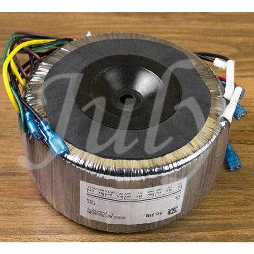 300VA power input 220v output dual 24v dual 15v toroidal transformer 300W，irrigation epoxy resin treatment