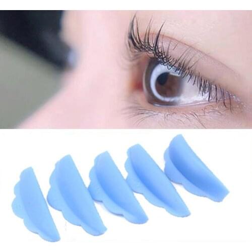 5Pairs/Set Silicone Eyelash Perm Pad Breathable Enhance Shaping Lashes Extension Applicator Accessories