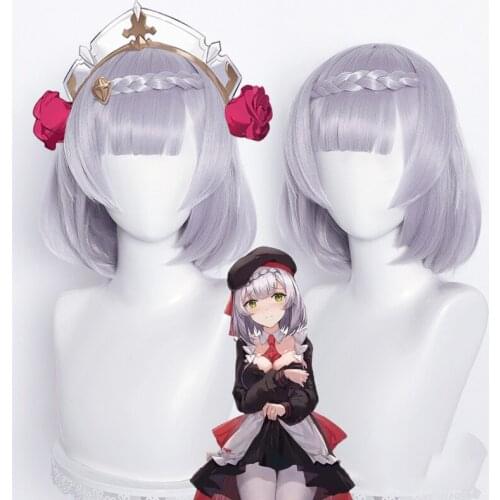 Anime Genshin Impact KFC Noelle Maid Dress Cosplay Game Costume Halloween Carnival Suit Linkage Clerk Suit Lovely Lolita Outfit