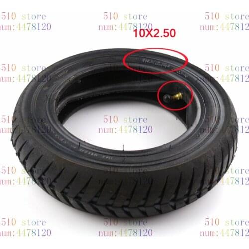GOOD QUALITY Electric Scooter solid Tires 10x2.50 Wheel Tyres Tyre Inflation Free for 8/10 inch Electric Scooter Accessory