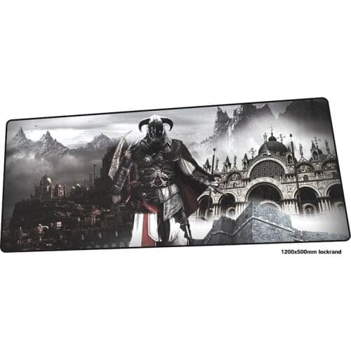 Skyrim mouse pad gamer best seller 120x50cm notbook mouse mat gaming mousepad cheapest pad mouse PC desk padmouse