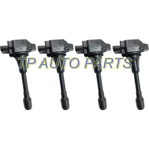 4 PCS Ignition Coil for Ni-ssan Altima Cube Rogue Sentra Versa Infiniti OEM 22448-JA00C 22448JA00C
