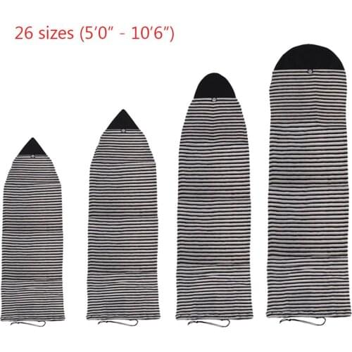 Outdoor Water Sports Soft Stretch Shortboard Cover Surfboard Sock Protective Case for Surfboard Shortboard Windsurfing Board