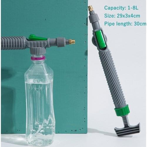 Adjustable Garden Watering Tool Manual Sprayer High Pressure Air Pump Head Nozzle Garden Irrigation Sprinkler Supplies