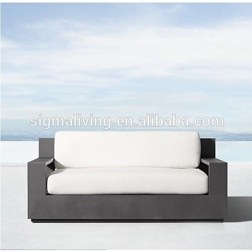 New arrival modern design classic outdoor furniture superior materials aluminum sofa