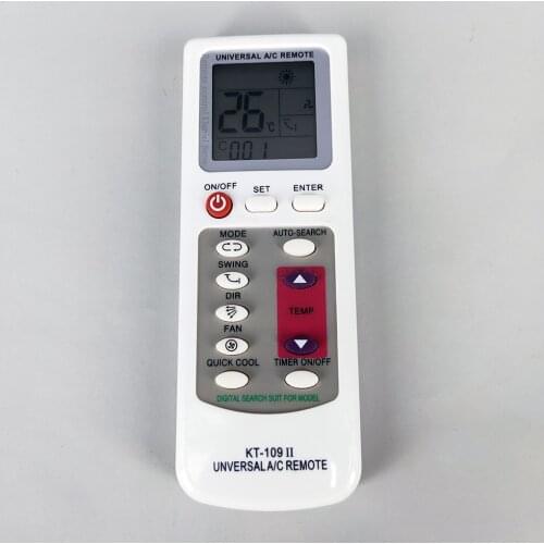 Universal A/C Multifunction KT-109 II Air Conditioner Remote Control