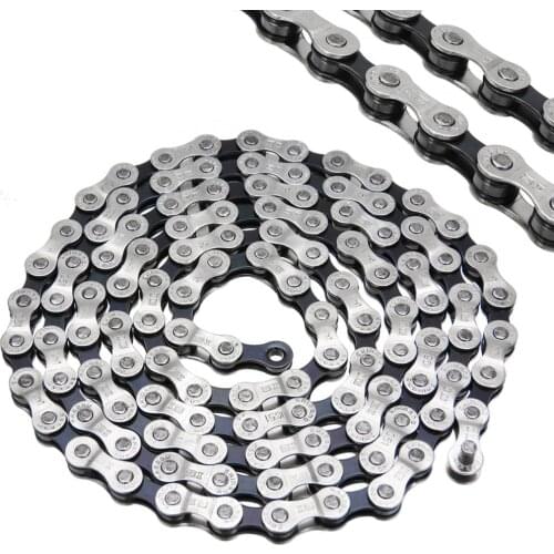 Bicycle Chain Mountain Road Bike Bicycle Chain 6/7/8/ Speed 18 21 24Speed 116 Links IG51 Mountain Road Bicycle Chain Accessories