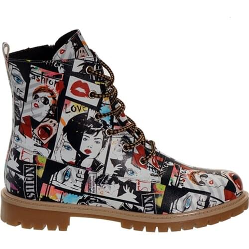 Digital Edition Magazine Pattern Special Design Women Short Boots 461647600