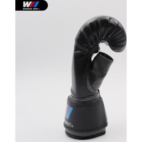 1 Pair New Half Finger Fight Boxing Gloves Mitts Sanda Karate Sandbag TKD Protector For Boxeo MMA Muay Thai Kick Boxing Training