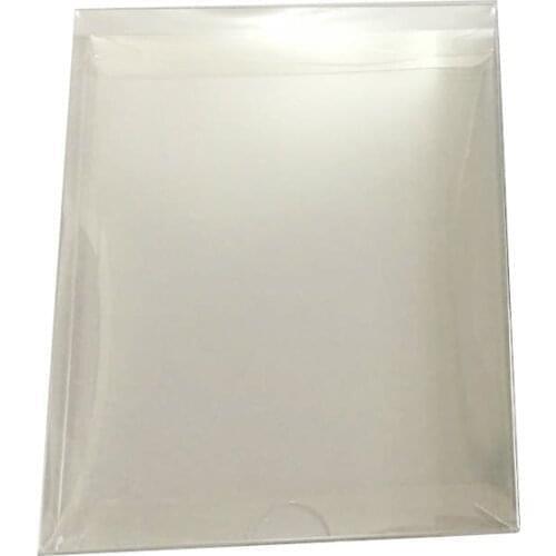 100pcs Clear transparent box For PS4 game card collection display storage PET protective box