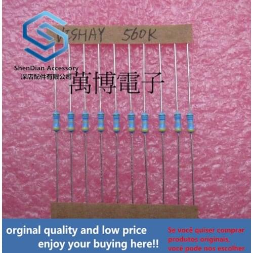 30pcs only orginal new Resistance 1/4W 0.25W 560K Europe 560K can pay
