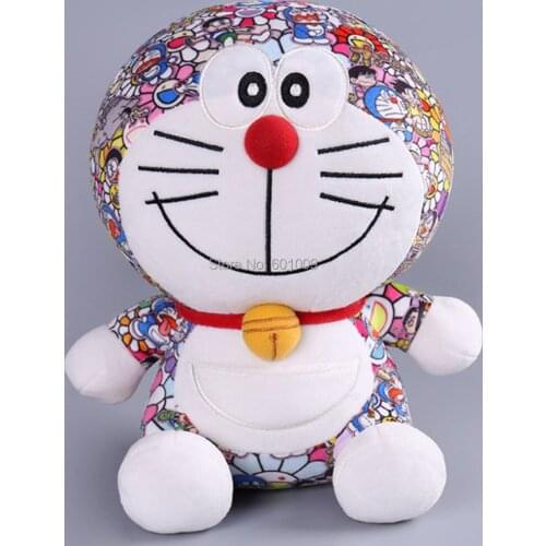 5/Lot Doraemon 30CM Plush Doll Soft Animals Cartoon Best Gifts