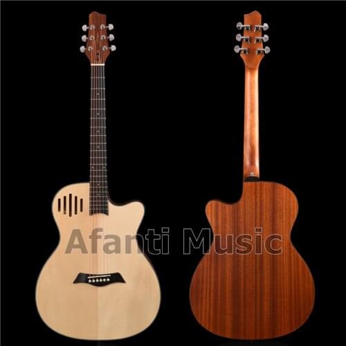 Afanti Music 41 inch Spruce top / Sapele Back & Sides Acoustic guitar (WY-046S)