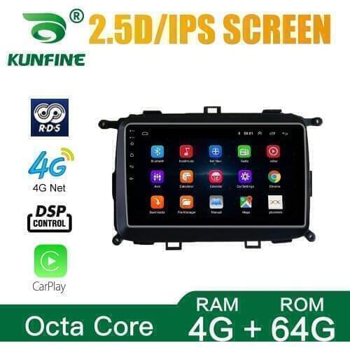 Car Radio For KIA carens 2014-2017 Android Core Octa 10.0 Car DVD GPS Navigation Player Deckless Car Stereo Headunit