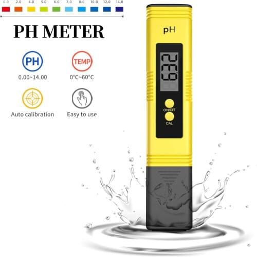 Accuracy 0.01 PH Meter automatic calibration Digital ph Tester Aquarium Pool Water Wine Urine LCD Pen Monitor 30% off