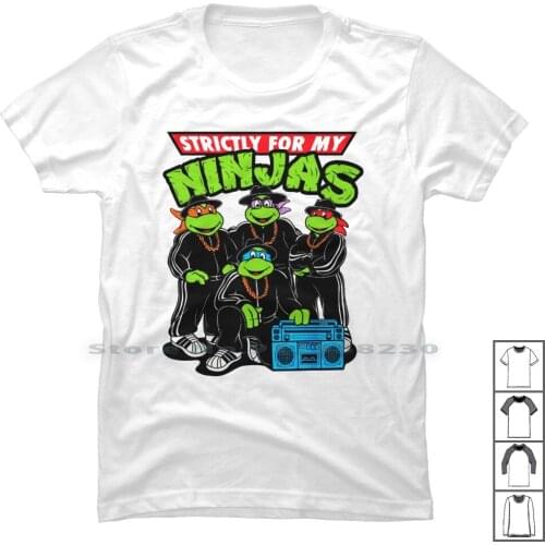 Funny Turtles T Shirt 100% Cotton New Year Turtles Popular Turtle Movie Dance Year Cute Hot Fun Ear