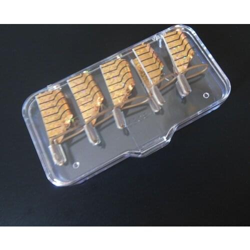 5pcs Reusable Acrylic UV Gel Nail Art Tips Design Extension Tool Guide Form Tools Nail Forms