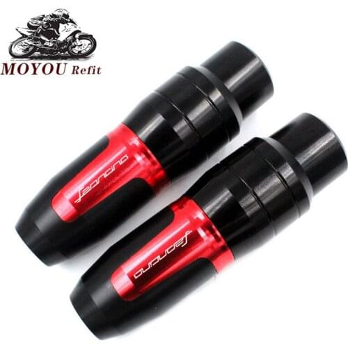 For Benelli leoncino 500 Leoncino500 Leonine 2016 2017 Motorcycle CNC Frame Crash Pads Exhaust Sliders Crash Protector With logo