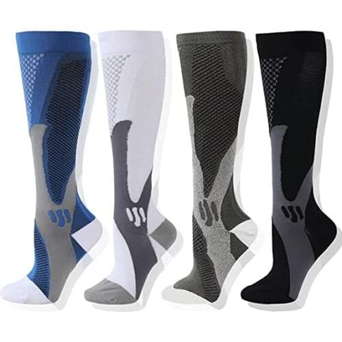 Newest Socks Men Women Compression Stockings Golf Tube Medical Nursing Socks Fit Varicose Veins ,Socks For Running,Cycling Socks