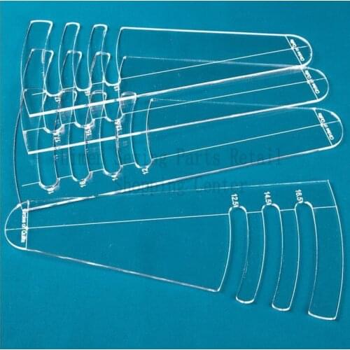 New ruler Circles on Quilts Template 1 SET = 4PCS #RL-04B