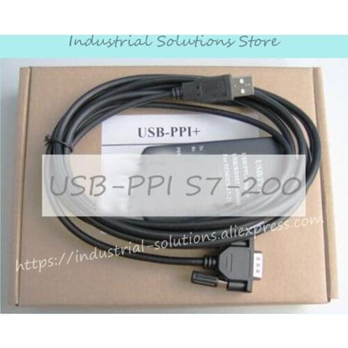 New USB-PPI USB-PPI+ S7-200 PLC Programming Cable With Segregation Driver Boxed