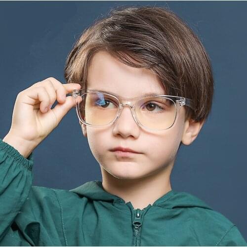 Transparent TR90 Prescription Frame UV400 Computer Glasses Electronic Screen Eyewear for Reading