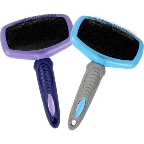 Hair Removal Comb for Dogs Cat Detangler Fur Trimming Dematting Deshedding Brush Grooming Tool For matted Long Hair Curly Pet