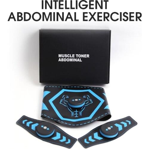 Muscle Arm/Abdominal Ems Abdominal Stimulator Health Care Abdominal Electric Weight Loss Stickers Body Slimming Belt Unisex